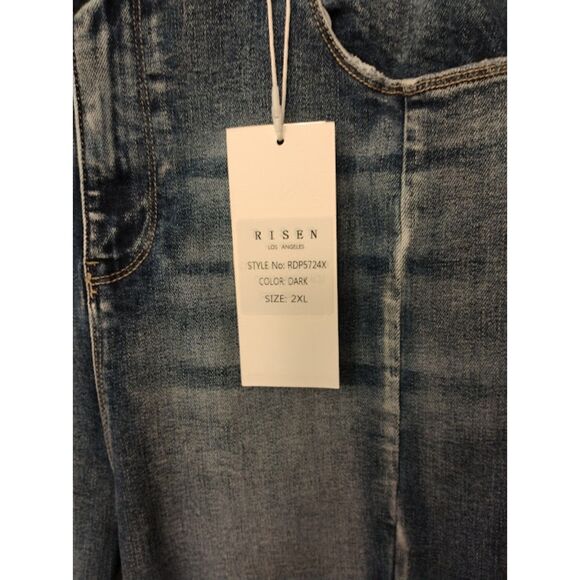 NWT...Risen Los Angeles High Rise Jeans with Flare Legs 2XL - Picture 5 of 16